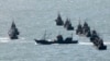 FILE - Chinese fishing boats gather near the South Korea's western Yeonpyong Island, near the disputed sea border with communist North Korea.