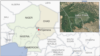 Lake Chad and surrounding countries