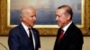 FILE - Then U.S. Vice President Joe Biden (L) meets with Turkey's President Tayyip Erdogan in Istanbul.