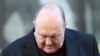 FILE - Archbishop Philip Wilson arrives at Newcastle Local Court in Newcastle, Australia, May 22, 2018.
