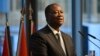 Alassane Ouattara lors d'une visite à Berlin, en Allemagne, le 19 novembre 2019.