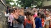 Anak-anak RLC berbaris jelang kelas