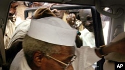 Hissène Habré à Dakar (Archives)
