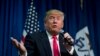 Republican presidential candidate Donald Trump speaks at a rally Jan. 31, 2016, in Council Bluffs, Iowa.