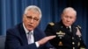 Wezîrê Berevanî yê Amerîka Chuck Hagel û Serokê Hêzên Hevbeş yên Amerîkî General Martin Dempsey